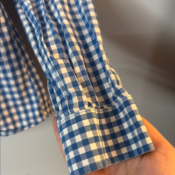 Tommy Hilfiger Blue Casual Button Down Shirt - Picture 4 of 6